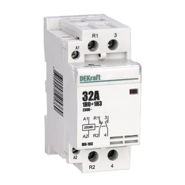 Контактор модульный 1НО+1НЗ 40А 230В МК-103
