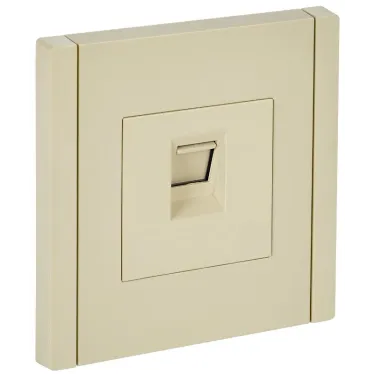 FORTE@PIANO Розетка компьютерная RJ45 кат.6 FP431 ваниль IEK