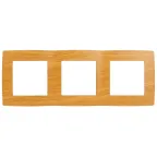 Рамка на 3 поста, Эра12, ольха, 12-5003-07
