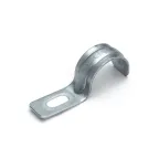 Скоба металлическая однолапковая усиленная противопожарная СМОУ d19-20 мм (100 шт/уп)