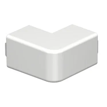 Крышка внешнего угла кабельного канала WDK 25x25 мм (ПВХ, белый)
