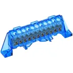 TEKFOR Шина N ноль в комбинированном DIN-изоляторе Стойка 6х9-11-С IEK