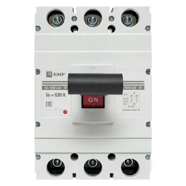 Выключатель автоматический трехполюсный ВА-99М/630 630А 50кА РЭ6300А