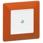 Valena LIFE Лицевая панель для переключателя промежуточного с подсветкой/индикацией Белая