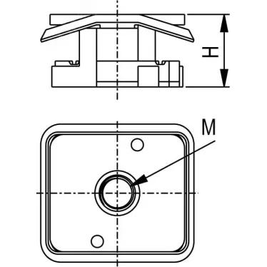 Гайка монтажная М8
