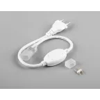 Лента светодиодная LEDх120/м 1м 9.6w/m 220в IP67 желтый неоновая