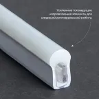 Лента светодиодная LEDх120/м 1м 9.6w/m 220в IP67 желтый неоновая