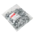 Скоба металлическая однолапковая d16-17мм (100шт) PROxima