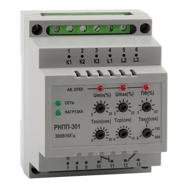 Реле напряжения OptiDin РНПП-301-УХЛ3.1