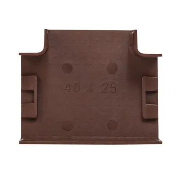 Угол T-образный (40х25) (4 шт) Plast под темное дерево