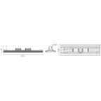 Светильник светодиодный промышленный Unit DC 130/18000 K60 18000лм 127Вт 5000K IP67 80Ra консоль| DUDC130K60-5K-C | Diora