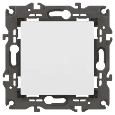 Переключатель промежуточный, 10АХ-250В, Эра Elegance, белый,14-1108-01