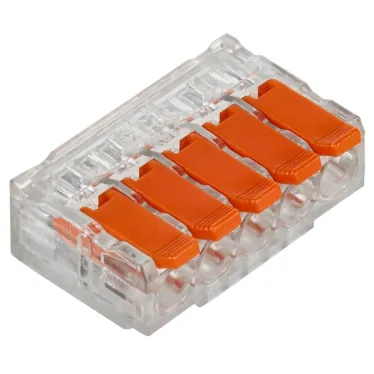 Строительно-монтажная клемма СМК 221-615 (4шт/упак) IEK