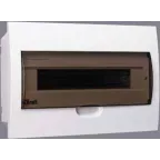 Щит распределительный встраиваемый ЩРВ-П-18 IP41 пластиковый прозрачная дверь