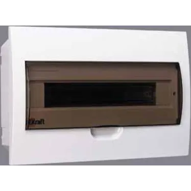 Щит распределительный встраиваемый ЩРВ-П-18 IP41 пластиковый прозрачная дверь