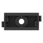 Держатель DN 17мм полиамид черный