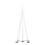 Четырехнога для молниеприемной мачты (без бет. oснований) HZ PROxima