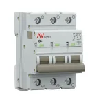 Выключатель автоматический AV-6 DC 3P 6A (C) 6kA AVERES