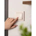 Выключатель одноклавишный СП 10А бежевый Минск