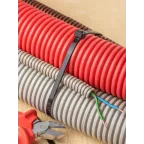 Хомут 7.2х400 черный нейлон (100шт)