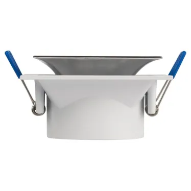 Светильник встраиваемый декоративный KL102 WH/CH MR16 GU5.3 белый хром