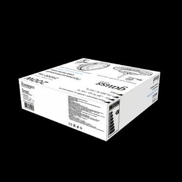 Светильник светодиодный промышленный ДСП 200 Вт 24000 лм 5000К AC 220В IP65 D310х88мм стекло угол 120 грд UFO Gauss