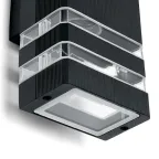 Светильник НБУ-2х60w вверх/вниз Е27 IP54 черный