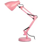 Настольный светильник N-123-E27-40W-P Е27 с основанием розовый