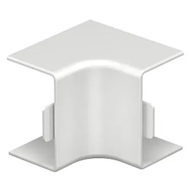 Крышка внутреннего угла кабельного канала WDK 25x40 мм (ПВХ, белый)