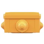 Коробка пластиковая FS с кабельными вводами и клеммниками, IP56,100х100х50мм, 5р, 450V,20A,10мм.кв