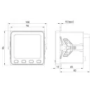 Устройство измерительное многофункциональное MMD9-E, LED-дисплей, RS-485, Modbus