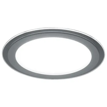 Светильник светодиодный ДВО-6w 4000K 480Лм со стеклом белый