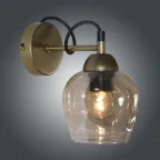 Светильник Мирра 511 зол. (Плафон 8268) НББ 01-60-181 Е27 настенный