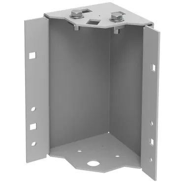 Уголок цоколя h-200мм серая by ZPAS (4шт/компл)