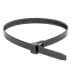 Хомут P6.6 многоразовый, черный 7,6x350