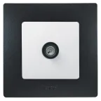 ETIKA Рамка 1 пост антрацит