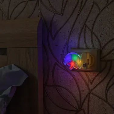 Светильник-ночник DTL-301-Месяц со звездочкой/RGB/4LED/05W без выключателя | 10314 | Uniel