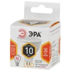 Лампа светодиодная LED 10Вт MR16 2700К GU5.3 тёплый софит