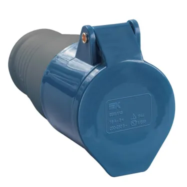 Розетка кабельная 32А 2Р+E IР44 переносная 250В 223