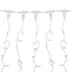 Гирлянда светодиодная Дождь 2х3 м, эффект мерцания, белый провод, 230 В, диоды ТЕПЛЫЙ БЕЛЫЙ | 235-366 | NEON-NIGHT