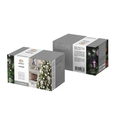 Гирлянда «Твинкл-Лайт» 20 м, темно-зеленый ПВХ, 160 LED, цвет белый | 303-115 | NEON-NIGHT