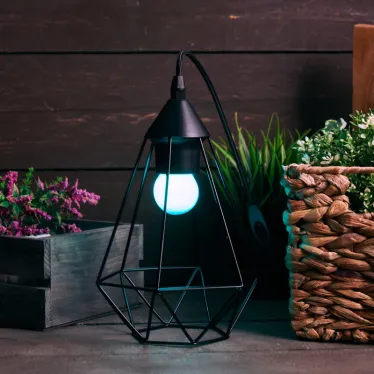 Лампа накаливания e27 10 Вт синяя колба | 401-113 | NEON-NIGHT