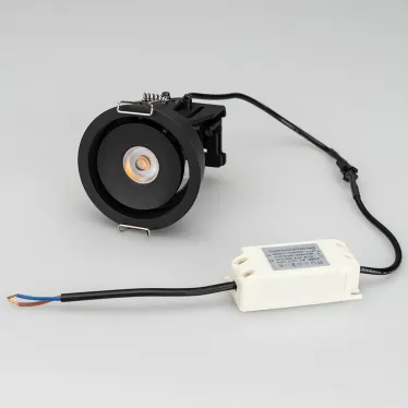 Светильник CL-SIMPLE-R78-9W Warm3000 (BK, 45 deg) | 028147 | Arlight