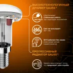 Лампа светодиодная LED 4Вт E14 220В 2700К Reflector R39 | 106001104 | Gauss
