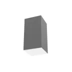 Светодиодный светильник DL-Box накладной 12 Вт 3000 К 90x90x170 мм RAL7045 серый муар с рассеивателем опал DALI | V1-R0-70817-20D01-2001230 | VARTON