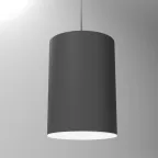 Светодиодный светильник DL-Roll подвесной 9 Вт 4000 K 120х170 мм опал RAL9005 черный муар | V1-R0-90136-30000-2000940 | VARTON