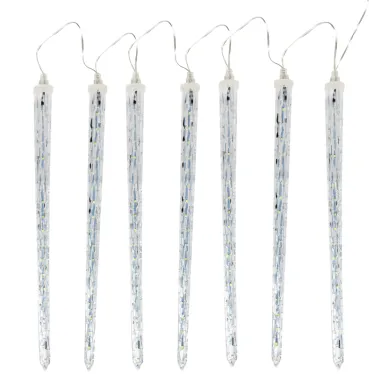 Гирлянда светодиодная "Сосульки" 8 штук*50 см, 300 LED | 256-415 | NEON-NIGHT