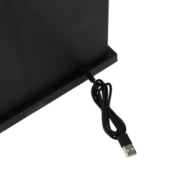 Светодиодный камин Авангард с эффектом живого огня 30х13х30 см, батарейки 3хС (не в комплекте) или от USB (в комплекте) | 511-004 | NEON-NIGHT