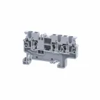 Клемма с тремя контактами 2,5 кв.мм пружинная OptiClip СX-2,5-TRIPLET-I-BU-синий