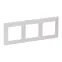 Valena LIFE Рамка 3 поста белая универсальная